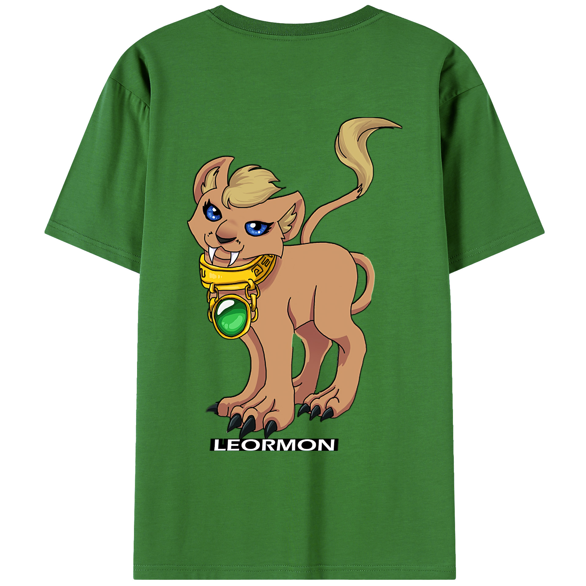 （画像用） Digimon デジタルモンスター/デジモン レディース半袖Tシャツ(バックプリント)